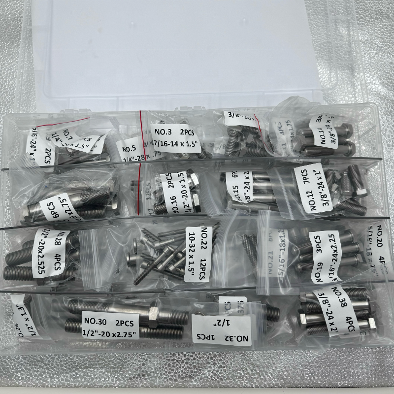 Universal Fitment SPRINT CAR XXX ONS CHASSIS TITANIUM Triple X Sprint Car Bolt Kit Complete Grade 8 OR Q/C R/R S/P PLUS BOLT KIT