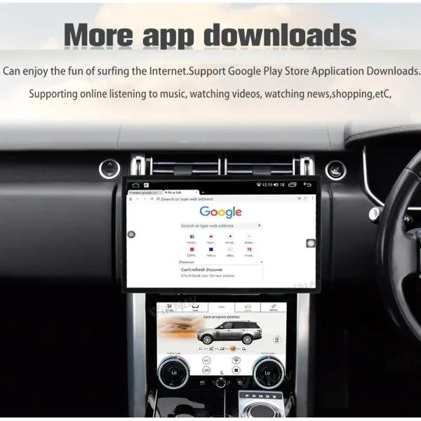 Android Auto Car Radio For Range Rover Vogue L405 2013-2017 Carplay GPS Navigation Multimedia Stereo Player Head Unit