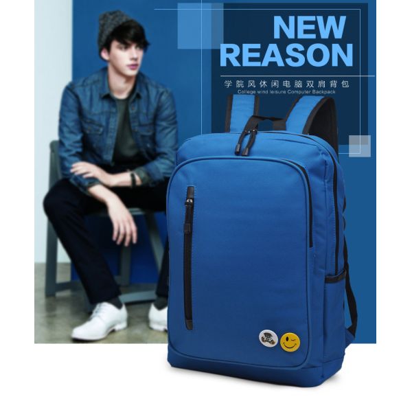 Various colors optional Promotional Cheap Backpack/High Quality leisure school bag with Customized Logo backpack