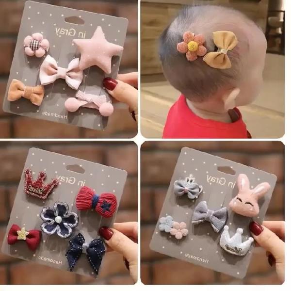 Baby Hairpin, Hairpin, Headdress Baby Side Clip, Less Hair, Clip Does Not Hurt