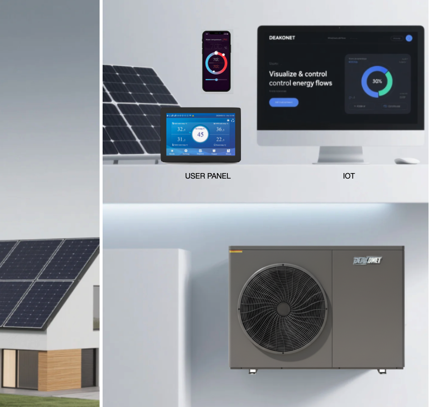 R290 PV Direct Drive Inverter Air to Water Heat Pump (A5 Pro)