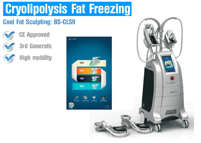Weight Loss Cryolipolysis Body Slimming Machine , Fat Burning Equipment Non - Surgical Liposuction