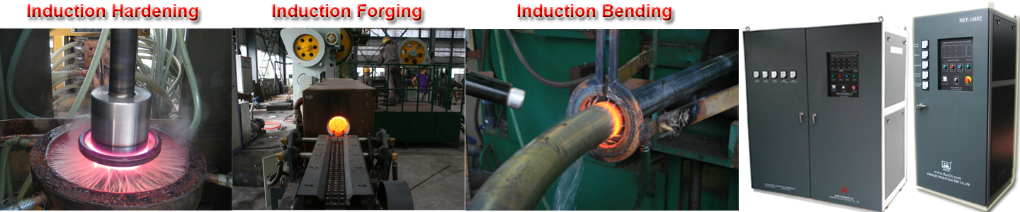 Roller Pin Shaft Gear High Frequency Induction Heating Machine For Hot Quenching