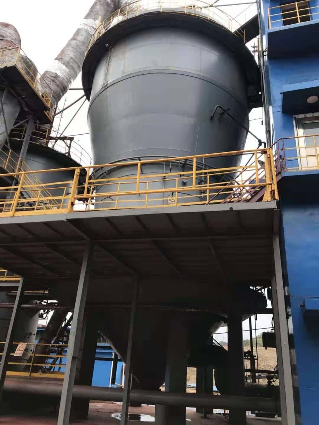 180kw Temperature Control Fluid Bed Furnace Automatically Fluid Bed Boiler