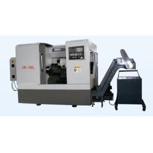 Quality CK36 cnc lathe with slant rail for sale