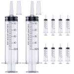 50ml Liquid Pet Measuring Disposable Plastic Syringe