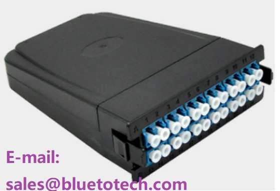 Multi Mode OM3 Fiber Optic Terminal Box Mpo Cassette Patch Panel