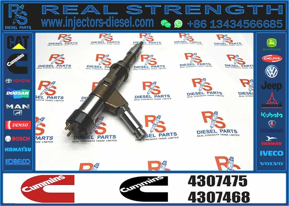 Common rail injector fuel injecto 4307475 4307468 5461710 5491515 for ISG Excavator Engine