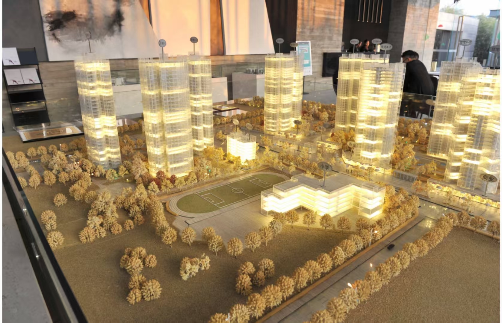 Architectural model view 2