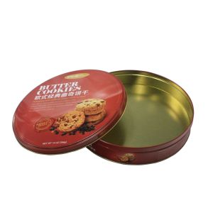 Quality Fancy Christmas Biscuit Tin Box for sale