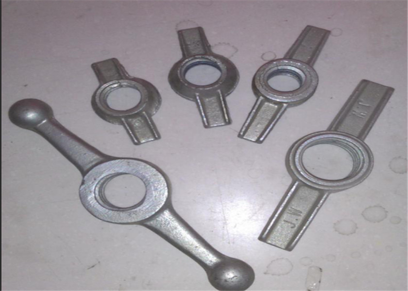 Building Scaffold Leveling Screw Jacks Base Plate Jack Hot Dip Galvanizing Process
