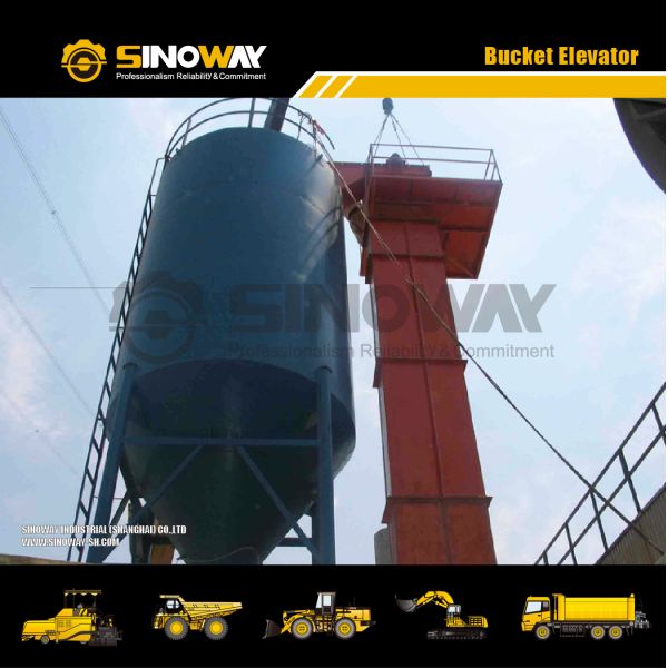 0.87r/min Mineral Processing Equipment TH Type Bucket Elevator Adopt Alloy Steel