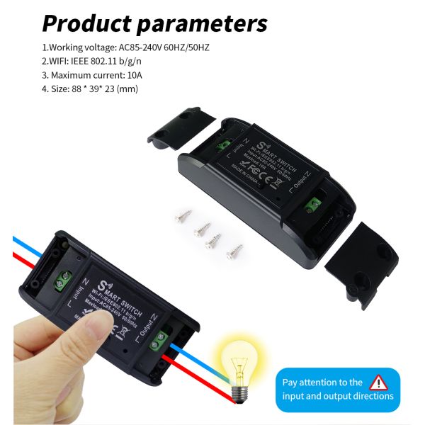 Tuya Alexa Timing Wifi Operated Switch Controller Module