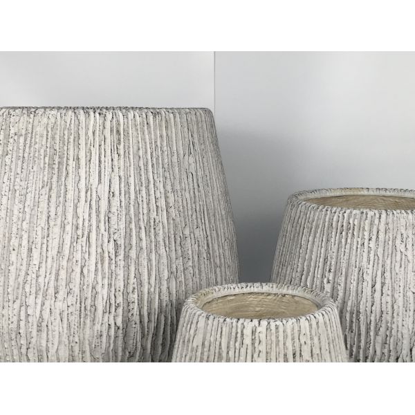 Frost Resistant Fiber Clay Planter Waterproof And Fireproof