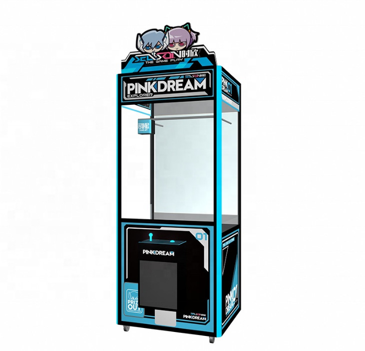 PVC Material Dream Doll Claw Machine With LED Light / Arcade Crane Machine