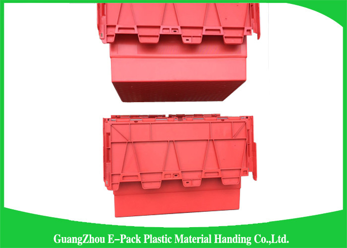 Durable Turnover Logistics Opaque Plastic Storage Boxes With Lid for foods