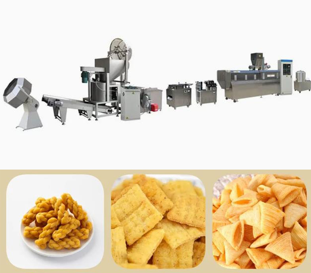 3d/2D Pellet Snack Extruding production Line/machinery
