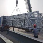 Modular Steel Frame Warehouse Prefabricated Buildings Q235 Q355 Sandwich Panel