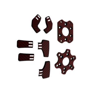 Quality Customized Carbon Fiber Accessories Sheet Plane Machining Cutting Services for sale