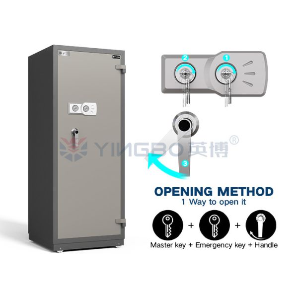 UL Fire Rating Anti-Fire Safe Box Large Size Home Safe 2 Hour Fireproof Steel Safe