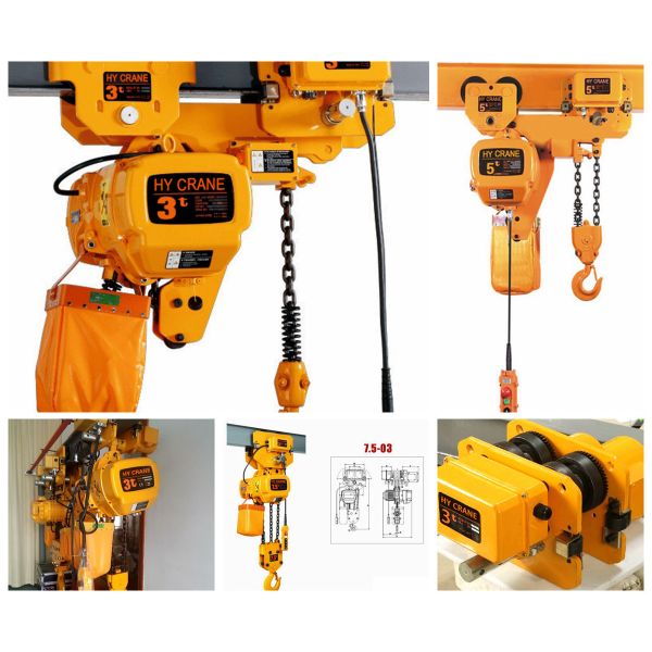 Buy Different Capacity 0.5-20Tons Chain Hoist Electric Chain Hoist at wholesale prices