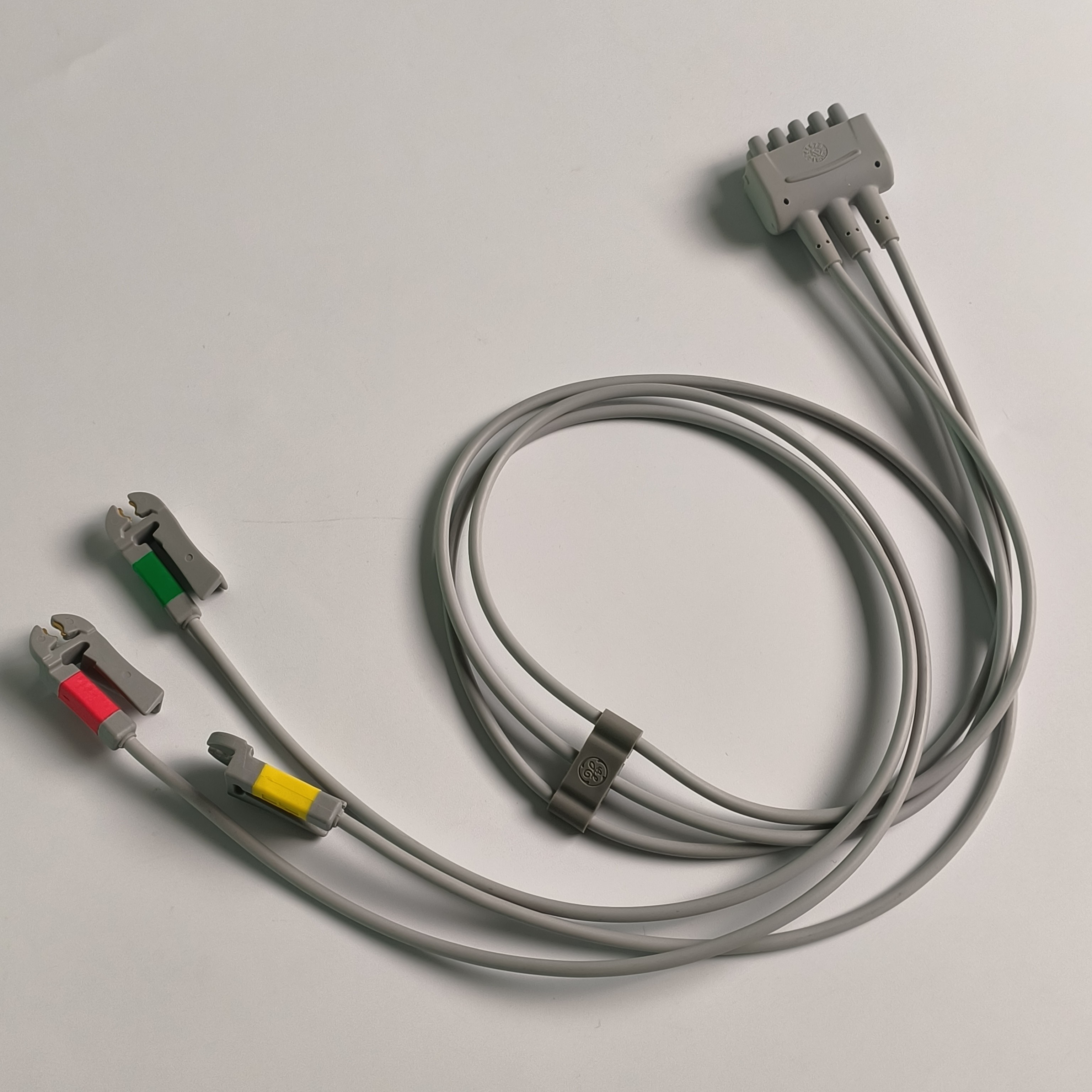 CareFusion GE Original Multi-Link ECG Lead wire 3-Lead Grabber IEC 74cm / 29in. REF: 412682-003