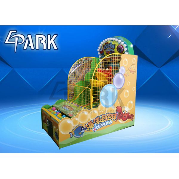 Ocean Themed Throwing Ball Carnival Game Machine Entertainment