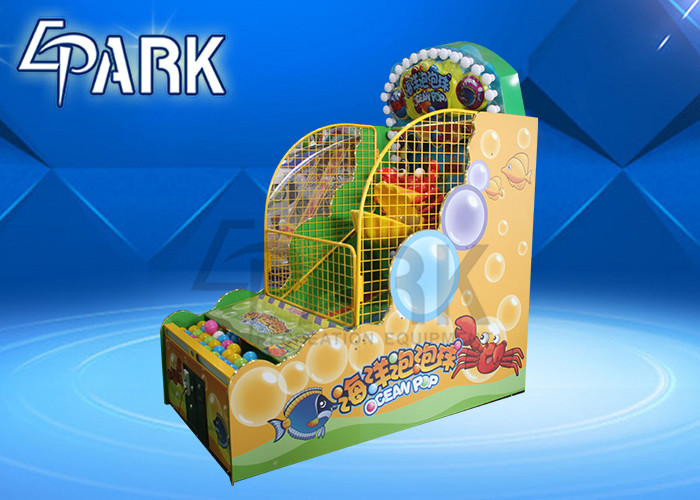 Buy Ocean Themed Throwing Ball Carnival Game Machine Entertainment at wholesale prices