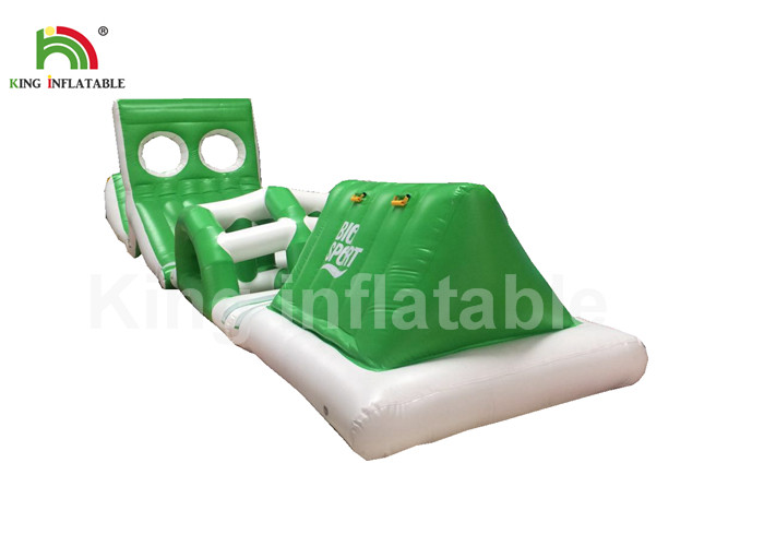 19 * 2m Summer Commercial Floating Inflatable Water Parks / Water Sports Games