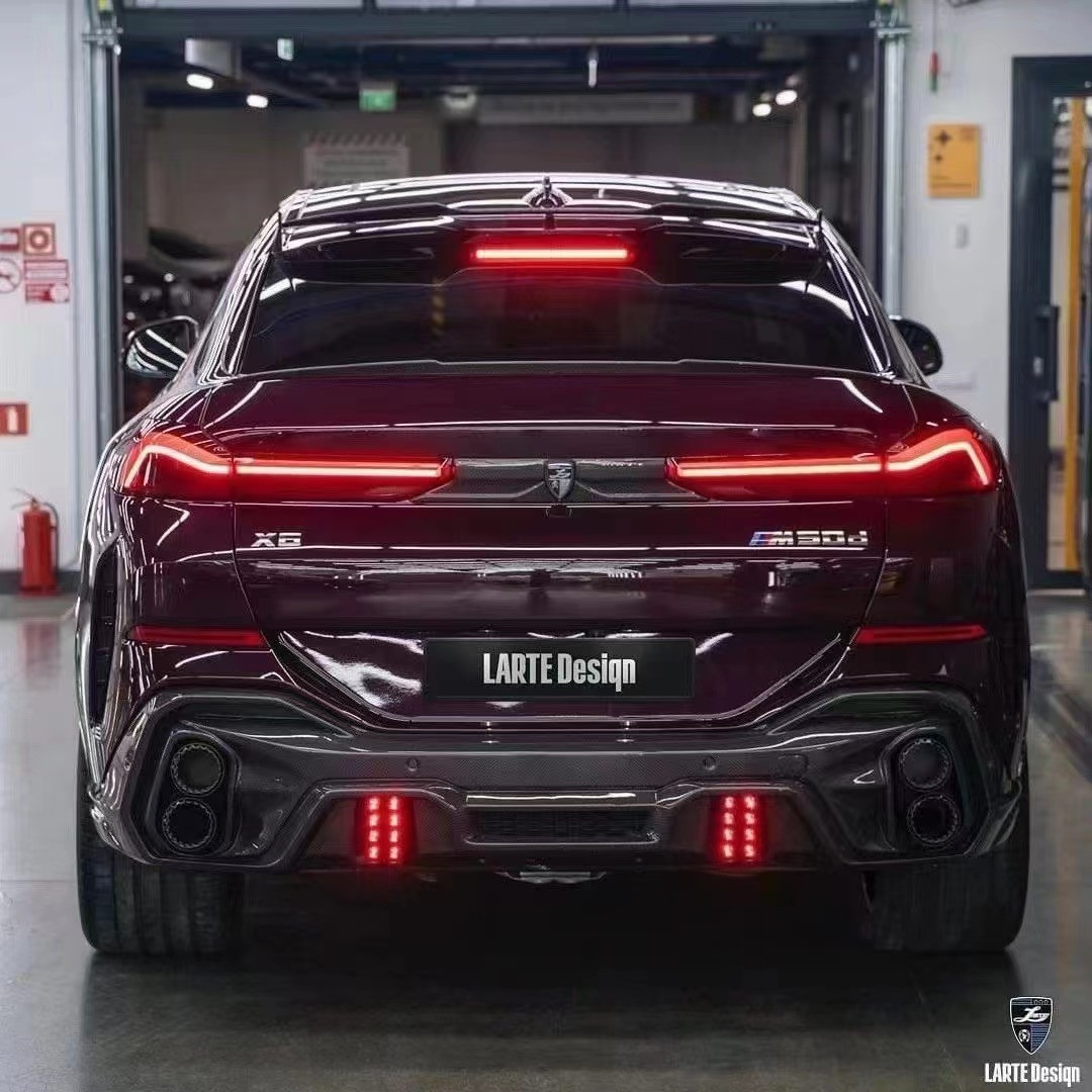 Hot Sale G06 X6 Carbon Fiber Body Kit Forbmw X6 Carbon Fiber Front Shovel Rear Diffuser Spoiler Cover