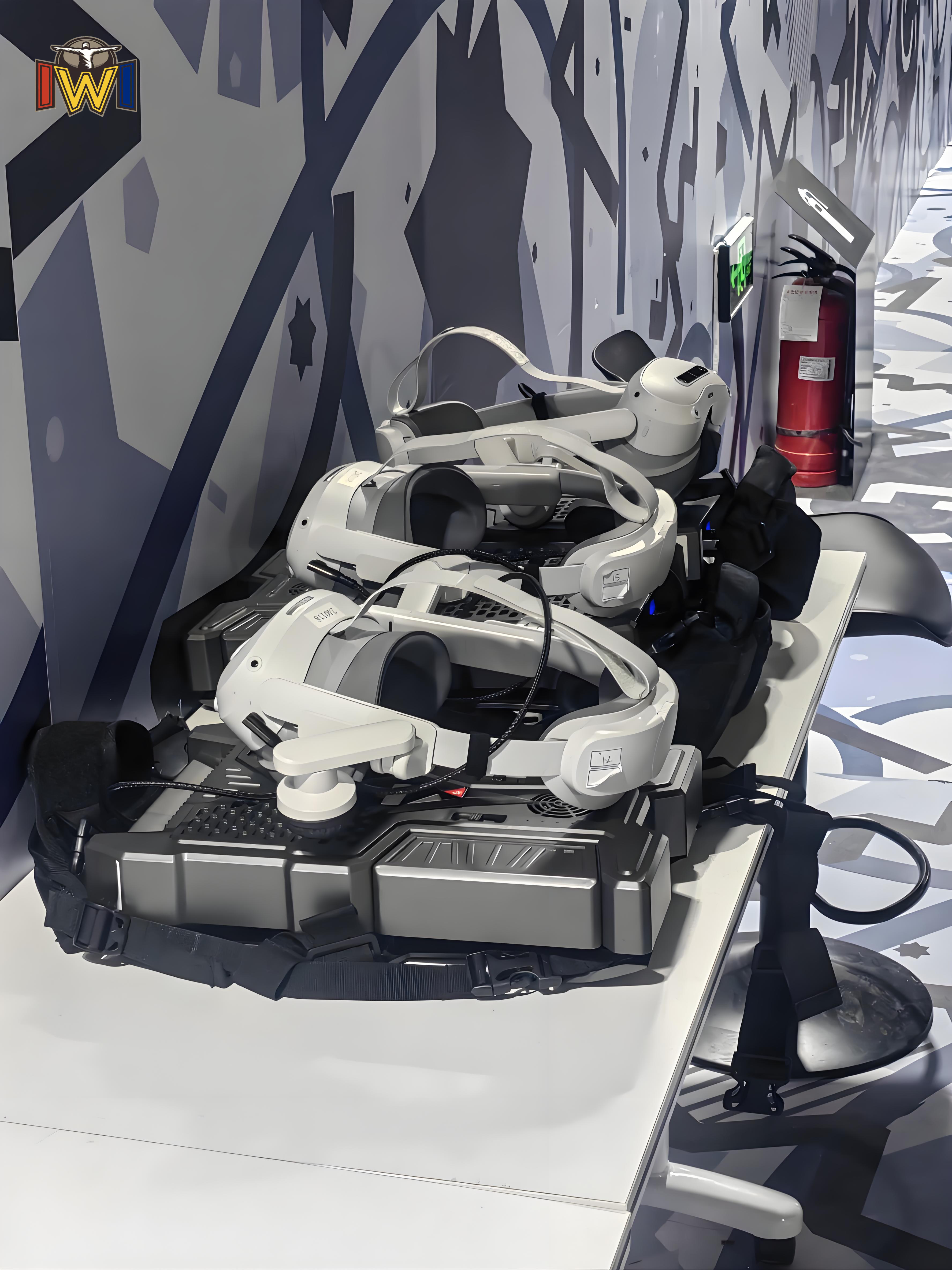 XR Arena VR Game with Interactive Gun Controllers