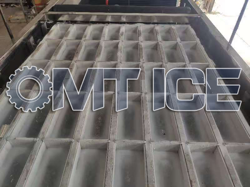 Hygienic Stainless Steel Commercial Ice Block Making Machine Automated