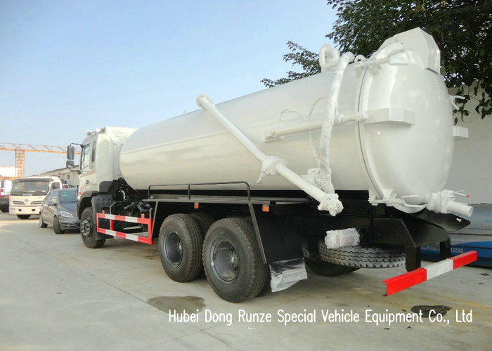 JAC LHD 4x2 10 Wheeler Sewage Suction Tanker Truck With Vacuum Pump 16m3
