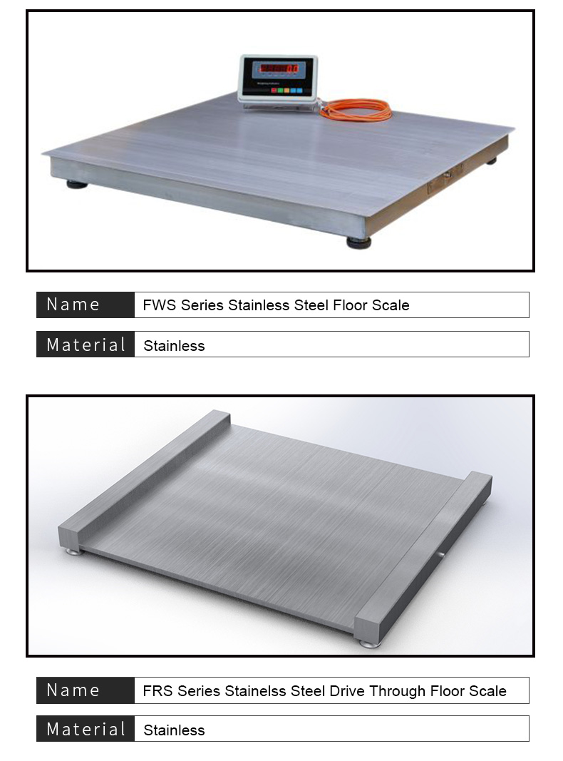 220V/50HZ Weighing Scale 1t 2t 3t Customized Platform floor scale