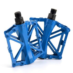 Carburized Mountain Bike Flat Pedals ABS Cnc Machined Bicycle Parts Anodizing