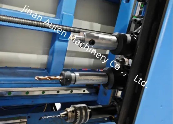 Bt40 Spindle Bore Taper Steel Structure H Beam Cnc Drilling And Sawing Machine Line 5-30mm Drilling Diameter Range