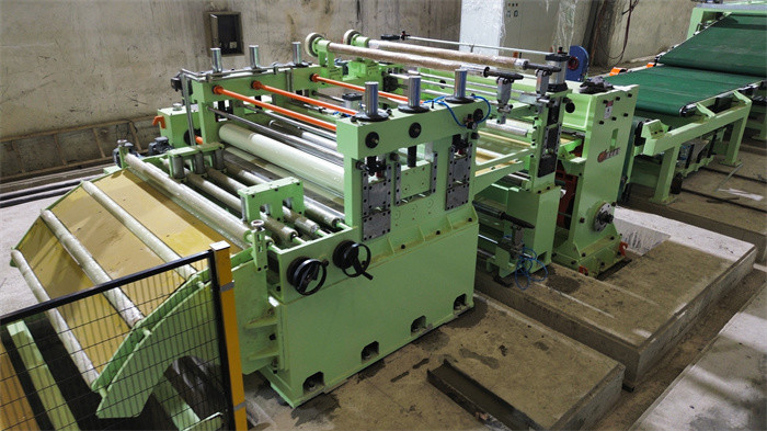 Stainless Steel 6 Hi Level Cut to Length Line with Edge Trimming