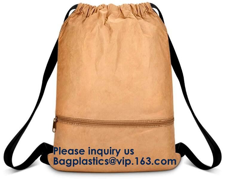 Eco Friendly Reusable Waterproof Tyvek Passport Holder Packing Cubes Toiletry kit Backpack Tote Bag Travel Accessories