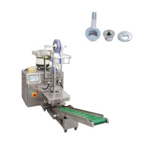 Quality Screw Nails Nuts Vertical Counting Packaging Machine With Vibrating Bowl for sale
