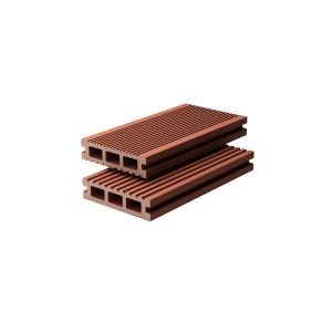 Quality Brushing Hollow Composite Decking Wpc Floor Decking for sale