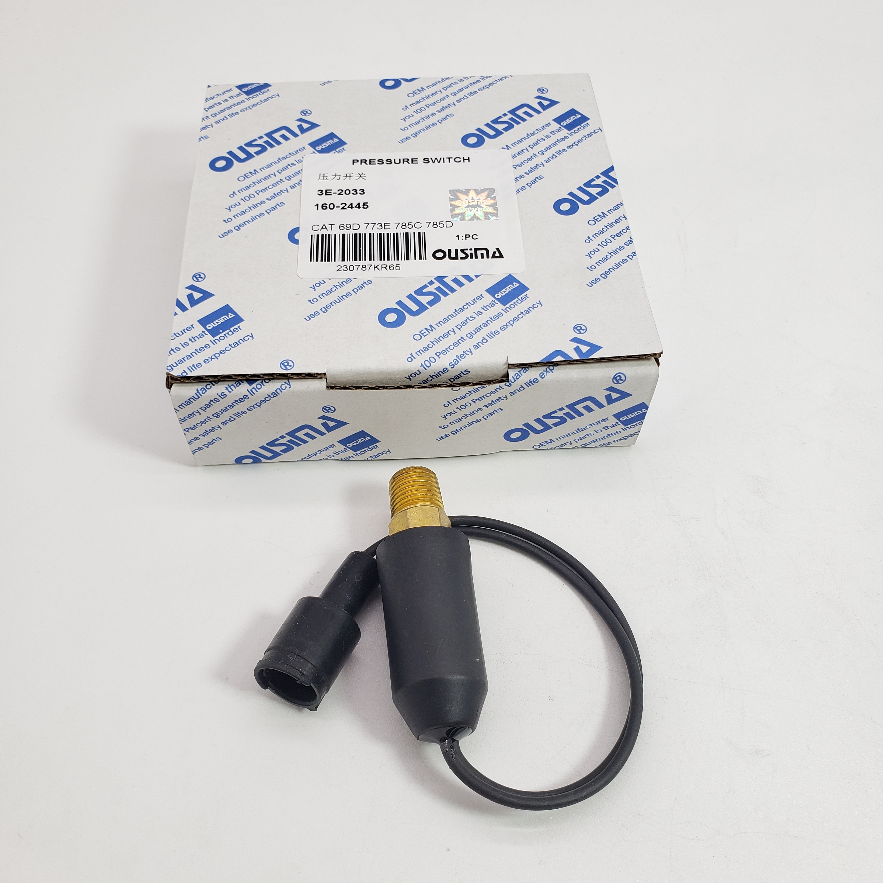Pressure Switch 3E-2033 160-2445 /1602445 For CAT 69D 773E 785C 785D
