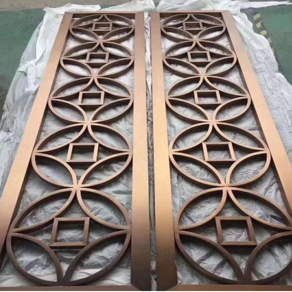 Modern home decor metal art screen room dividers partition