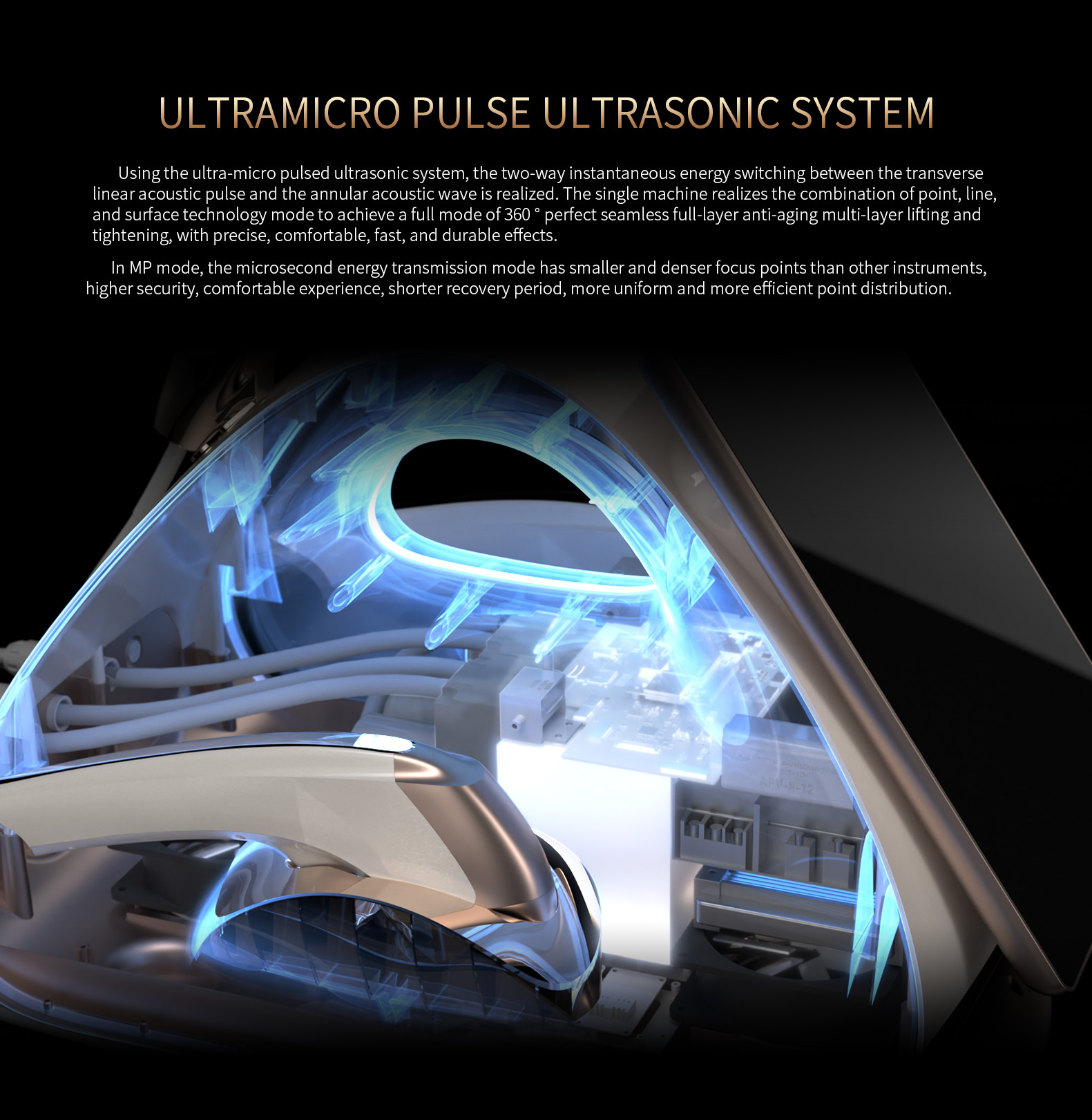 12d Hifu Facial Machine For Body Treatment With 13.3 Inches Touch Screen