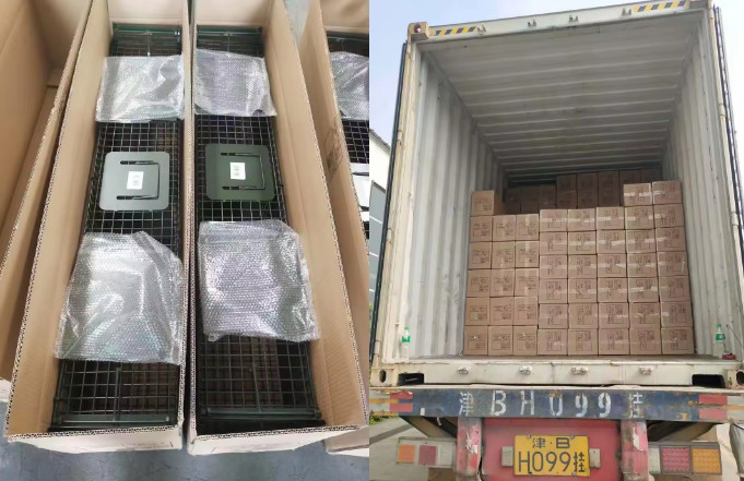 Square Pipe Live Animal Trap Cage Windproof Pest Control Cages