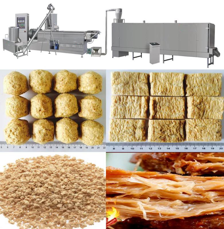 Stainless Steel Soya Extruder Machine