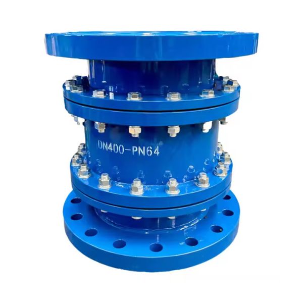 EN545 Large Range Flexible Bolt Gibault Joint Carbon Steel PN10/16 PVC Pipe Universal Coupling