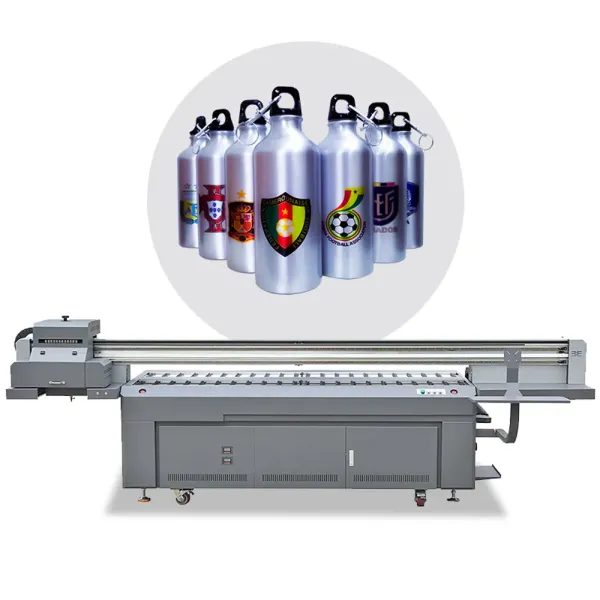 360 Rotary UV Printer Cup Mug UV Cylinder Printer Eco Solvent UV Printer 3D Effect Inkjet Printing Machine