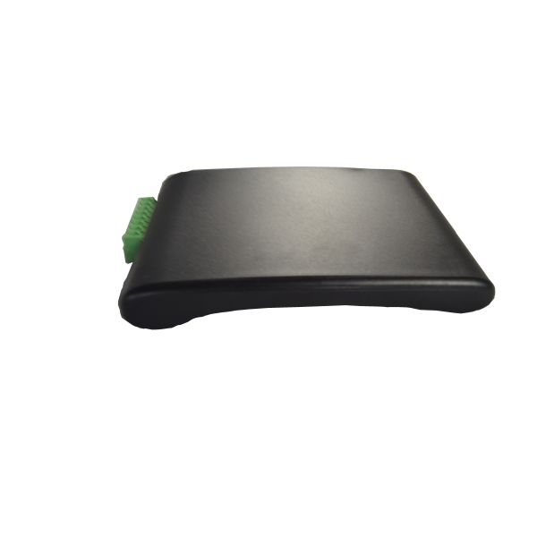Black RS232 UHF USB RFID Reader Plastic Material 2dbi Antenna Supports Fast Tag Read