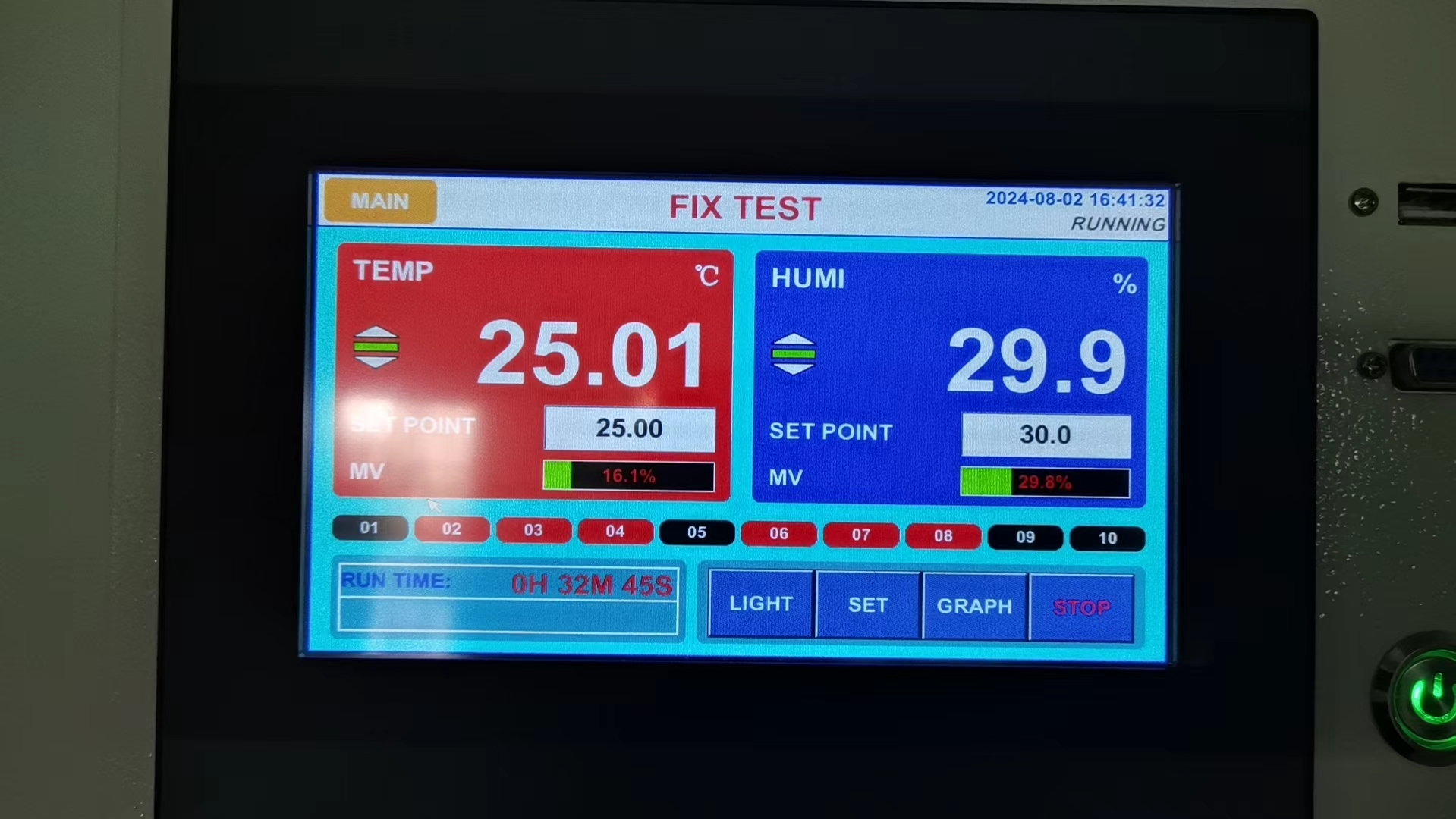UP-6195 High-precision Walk-in Test Chamber with Wide Temperature Range -20℃ to +100℃ and Humidity Control 20% to 95% RH