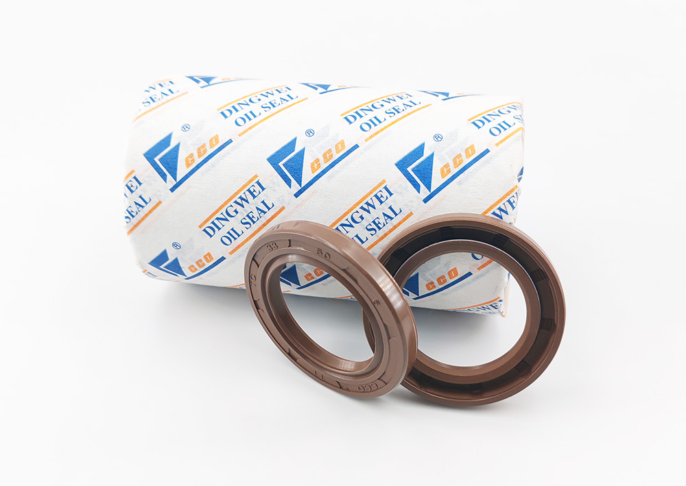 Standard FKM Skeleton Oil Seal Rotating Shaft Seal Brown Oil Seals Corrosion Resistant